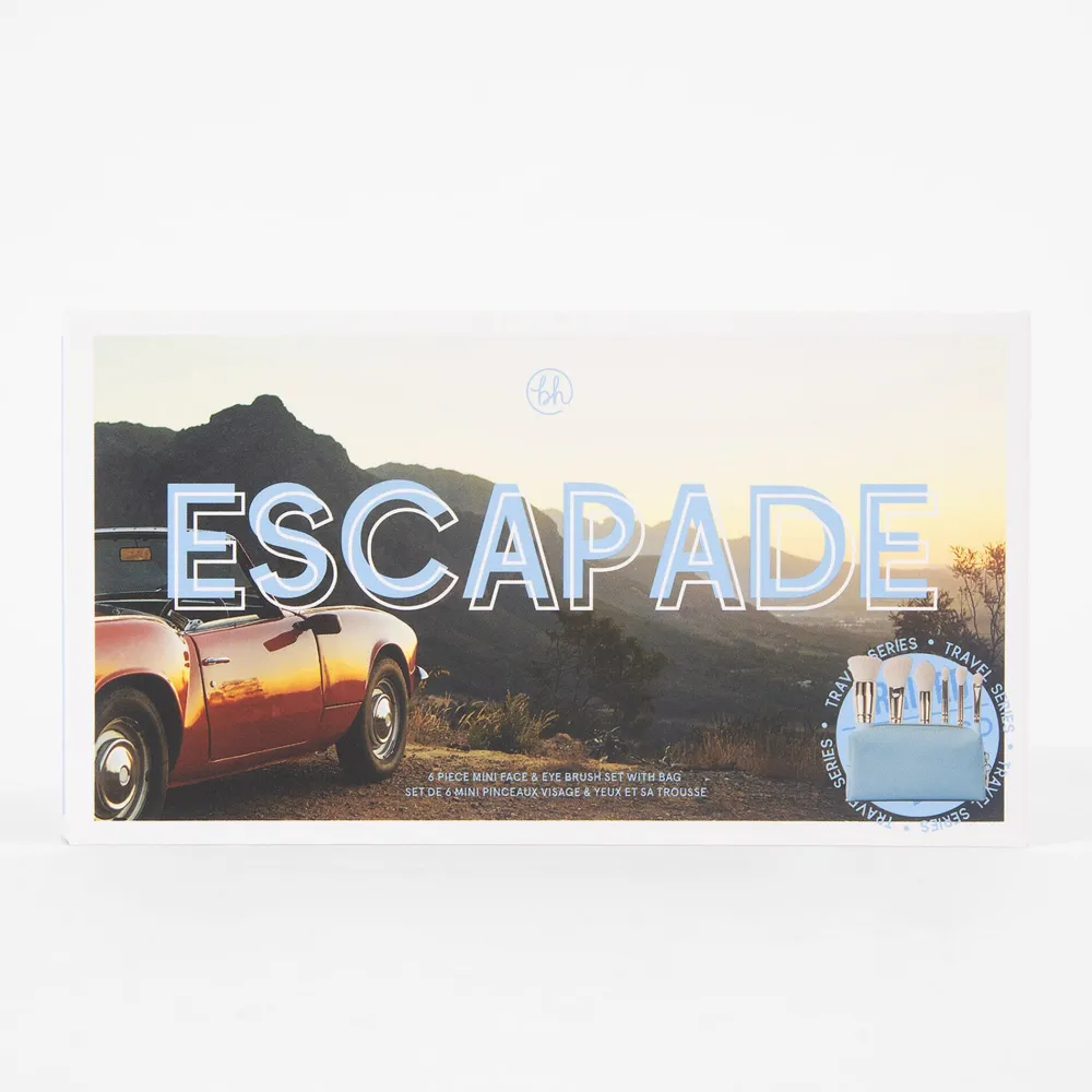 Revolution Beauty BH Travel Series: Escapade 6 Piece Mini Face & Eye Brush Set With Bag^ Brush Sets