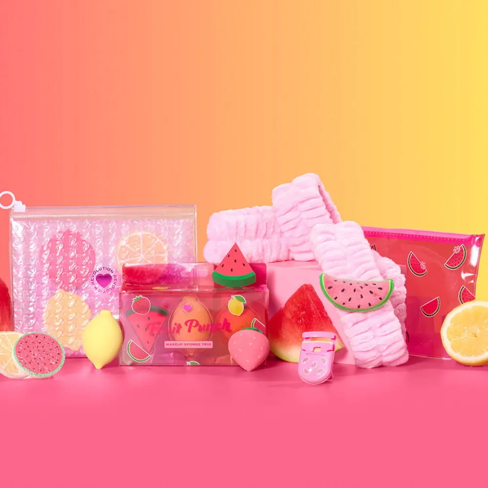 Revolution Beauty I Heart Revolution Fruit Punch Blending Sponge Trio^ Makeup Sponges