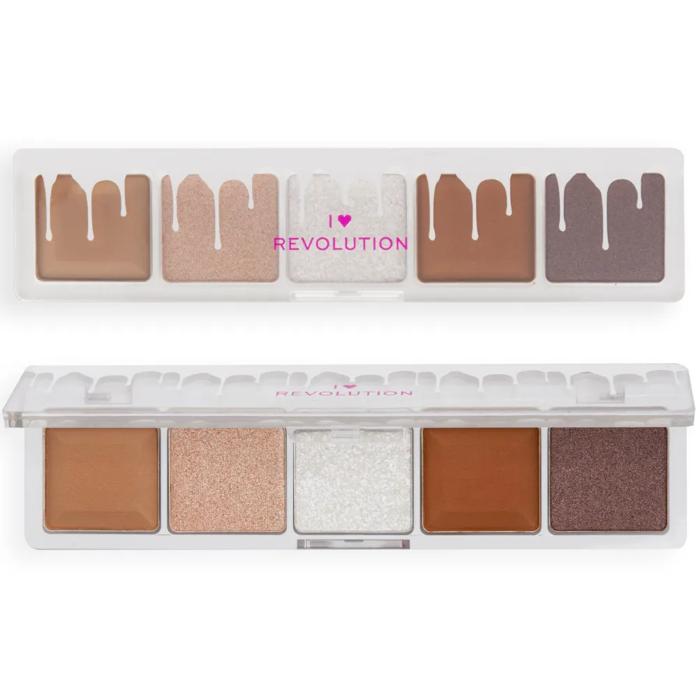Revolution Beauty I Heart Revolution Mini Chocolate Shadow Palette White Vanilla Cream^ Shadow Palettes