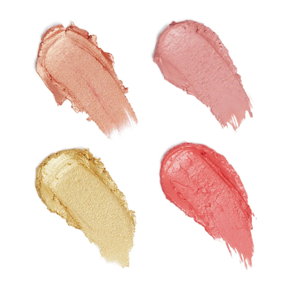 Revolution Beauty I Heart Revolution Sweet Chilli Cream Blush & Highlight Quad^ Face Palette|Highlighter