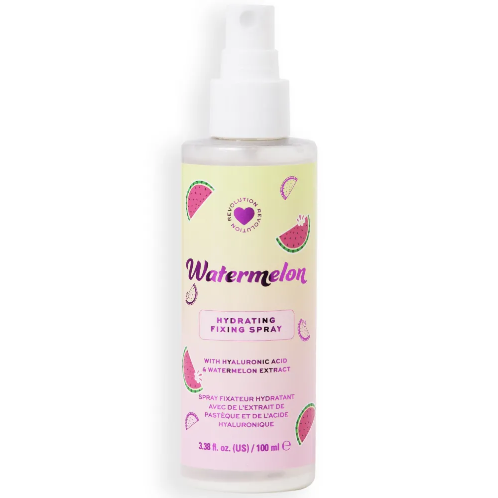 Revolution Beauty I Heart Revolution Watermelon Dewy Fixing Spray^ Setting Spray