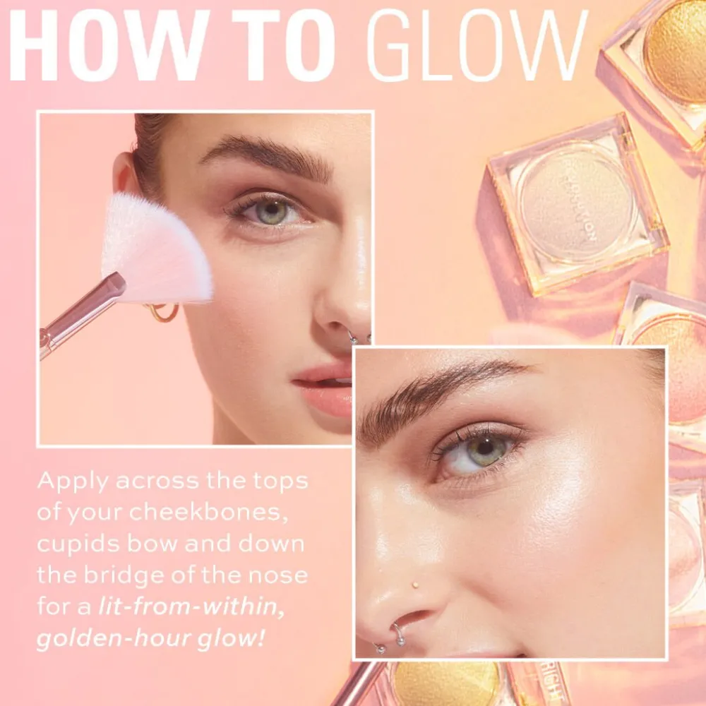 Revolution Beauty Makeup Revolution Beam Bright Highlighter Bronze Baddie^ Highlighter