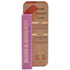 Revolution Beauty Makeup Revolution Blush & Highlight Stick Coral Dew^ Highlighter|Blush
