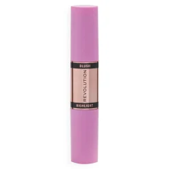 Revolution Beauty Makeup Revolution Blush & Highlight Stick Flushing Pink^ Highlighter|Blush