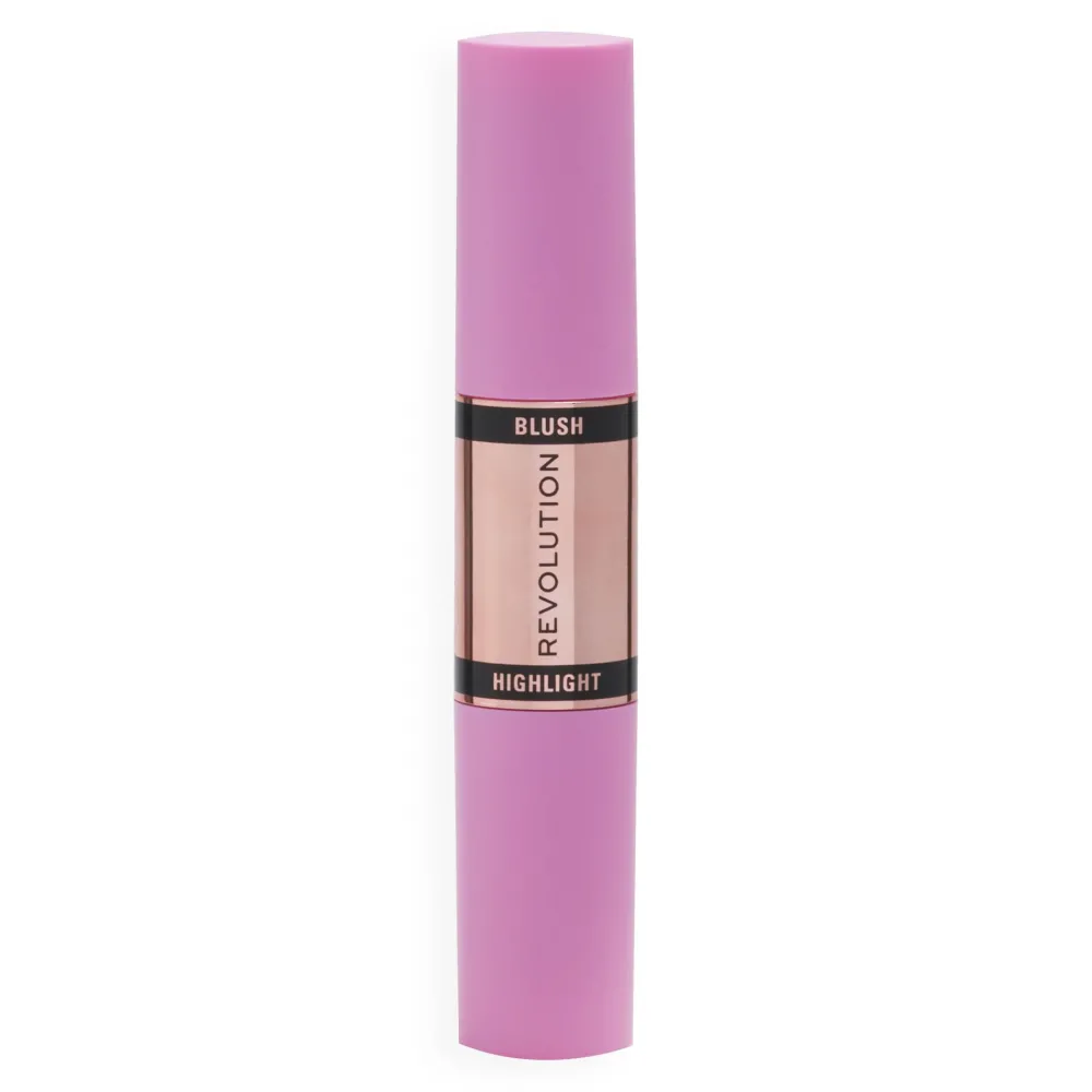 Revolution Beauty Makeup Revolution Blush & Highlight Stick Flushing Pink^ Highlighter|Blush