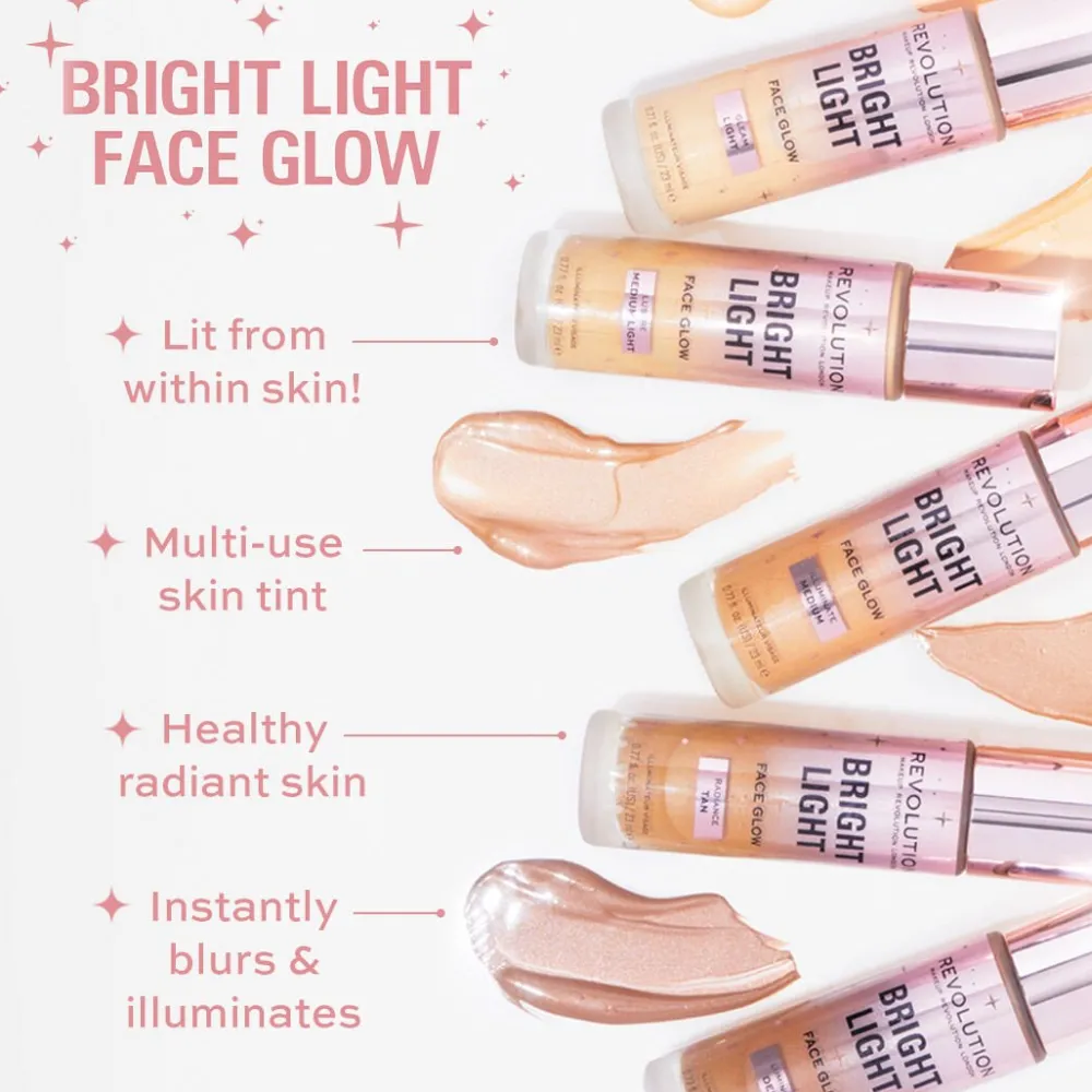 Revolution Beauty Makeup Revolution Bright Light Face Glow^ Skin Tint|Makeup Primer