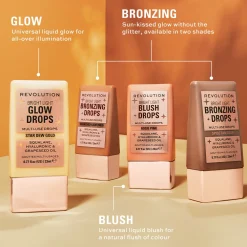 Revolution Beauty Makeup Revolution Bright Light Glow Drops Golden Star Dew^ Highlighter