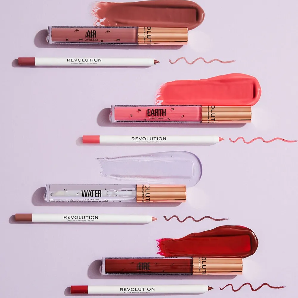 Revolution Beauty Makeup Revolution Fantasy Earth Lip Kit^ Lip Liner|Lip Gloss