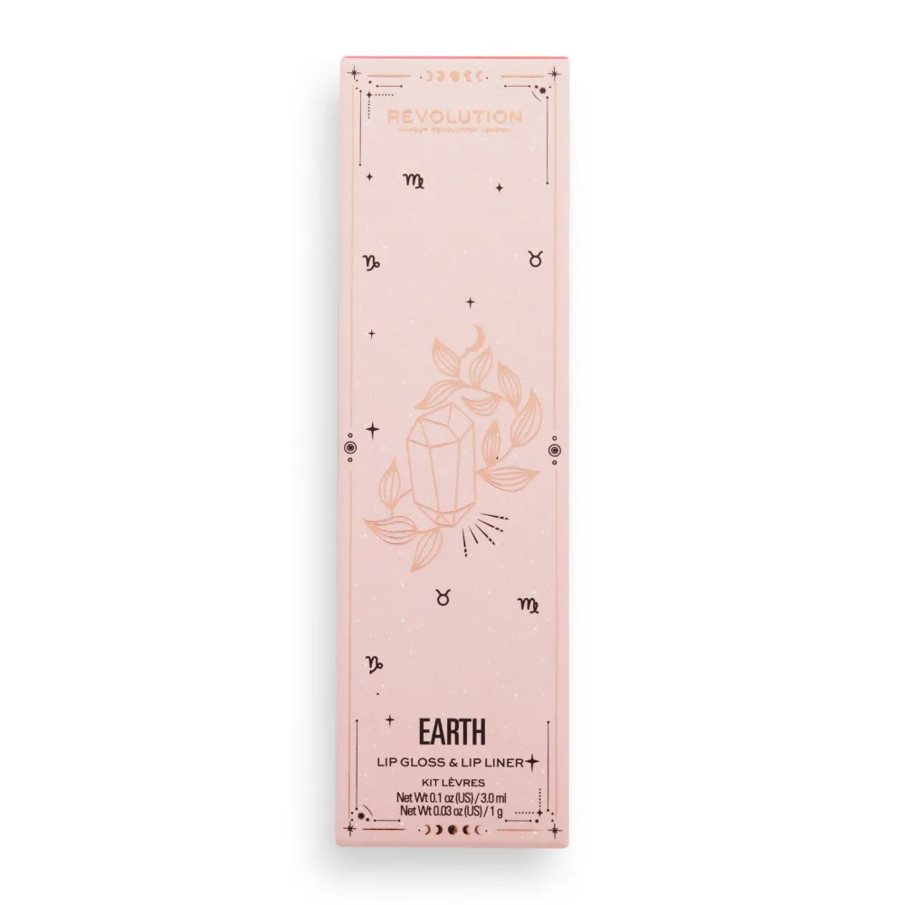 Revolution Beauty Makeup Revolution Fantasy Earth Lip Kit^ Lip Liner|Lip Gloss