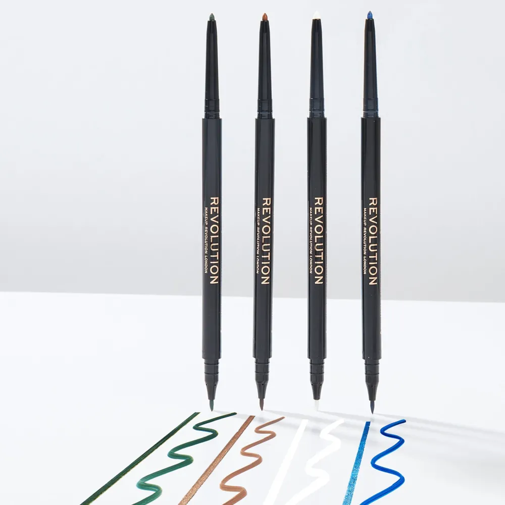 Revolution Beauty Makeup Revolution Felt & Kohl Eyeliner White^ Eyeliner