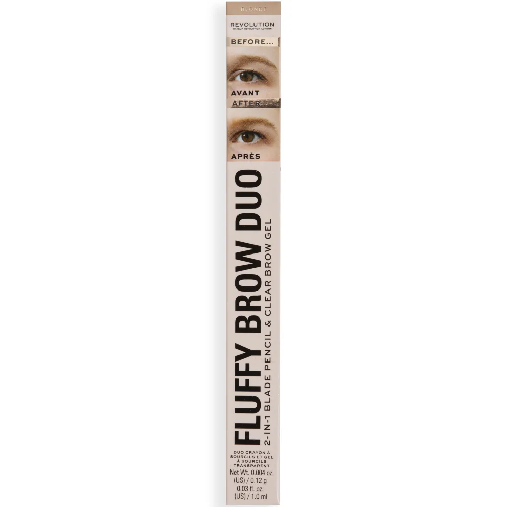 Revolution Beauty Makeup Revolution Fluffy Brow Filter Duo Blonde^ Brow Gel|Brow Pencil