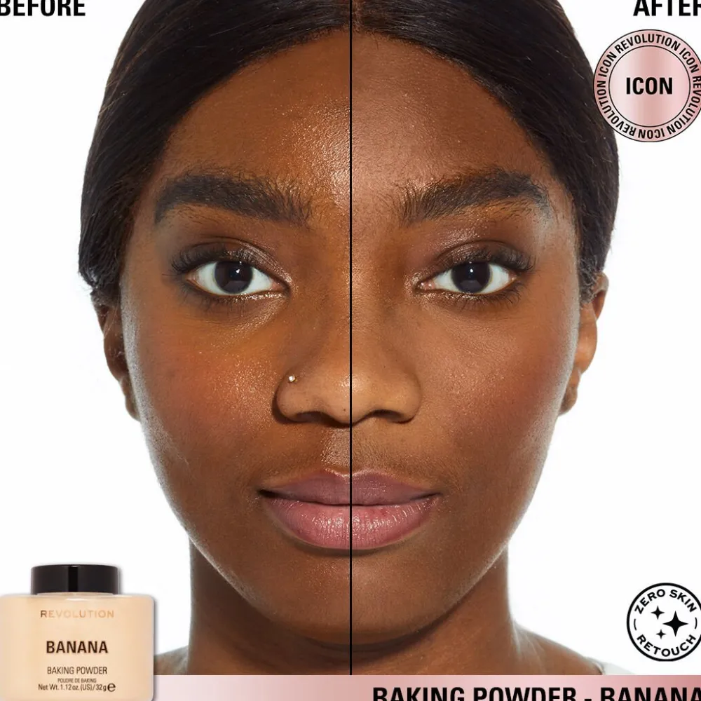 Revolution Beauty Makeup Revolution Loose Baking Powder Banana^ Baking Powder|Powder