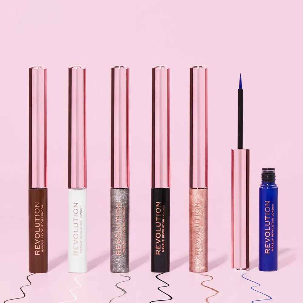Revolution Beauty Makeup Revolution Super Flick Liquid Eyeliner Black^ Eyeliner