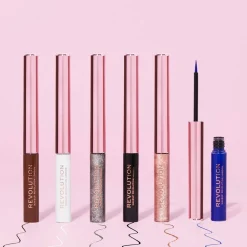 Revolution Beauty Makeup Revolution Super Flick Liquid Eyeliner Brown^ Eyeliner