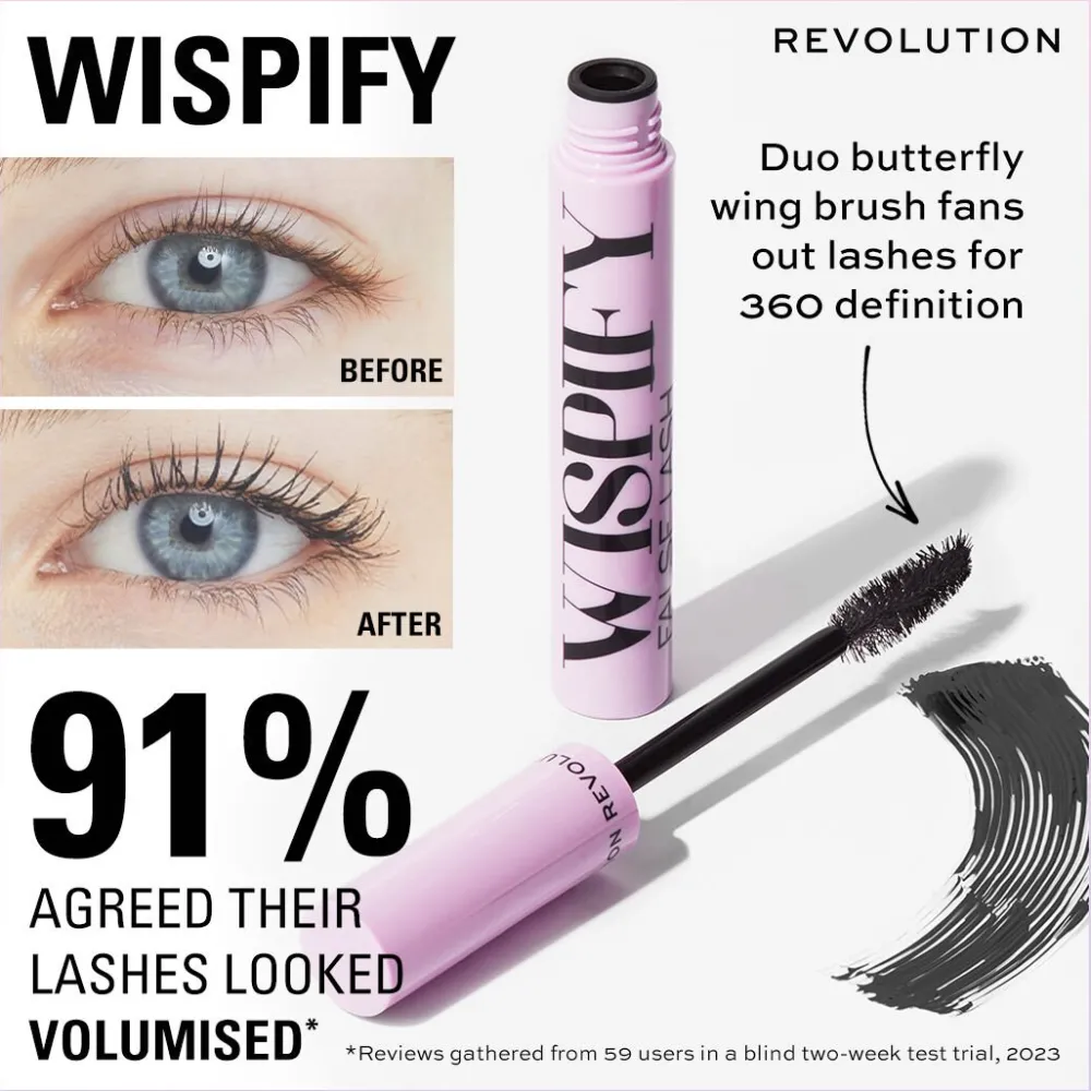 Revolution Beauty Makeup Revolution Wispify False Lash Mascara^ Mascara