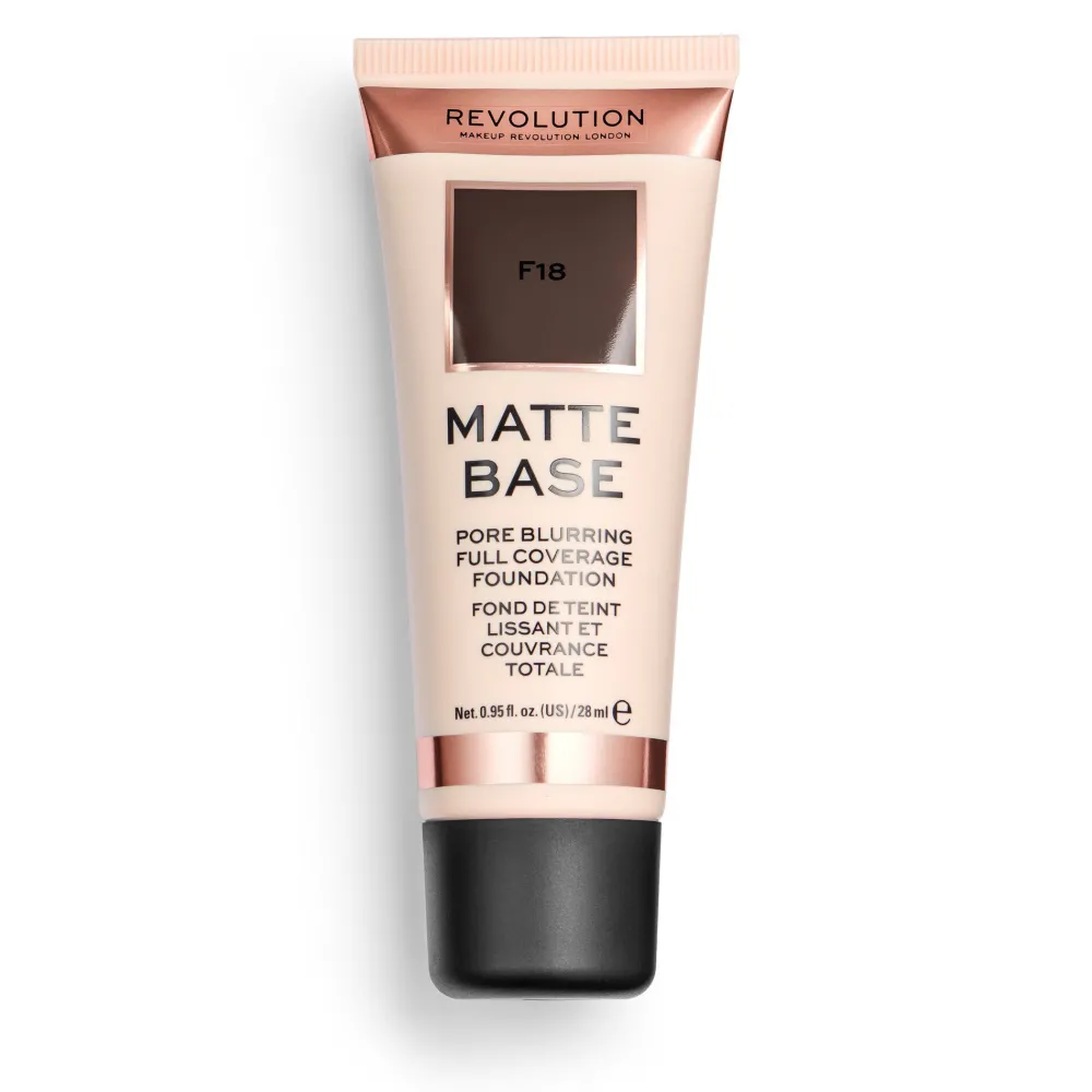 Revolution Beauty Matte Base Foundation F18 28ml^ Foundation