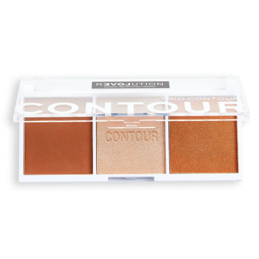 Revolution Beauty Relove by Revolution Color Play Contour Trio Palette Baked Sugar^ Contour|Face Palette