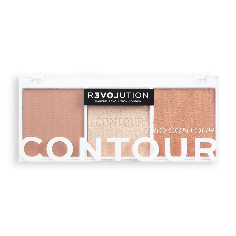 Revolution Beauty Relove by Revolution Color Play Contour Trio Palette Baked Sugar^ Contour|Face Palette