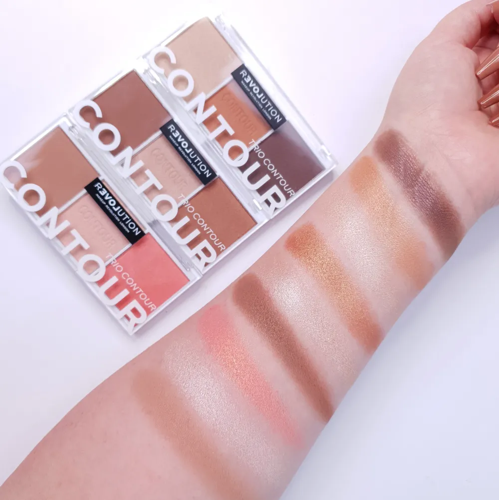 Revolution Beauty Relove by Revolution Color Play Contour Trio Palette Baked Sugar^ Contour|Face Palette