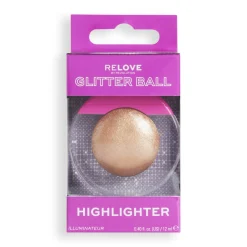 Revolution Beauty Relove by Revolution Dancing Queen Glitter Ball Liquid Highlighter Golden Energy^ Highlighter