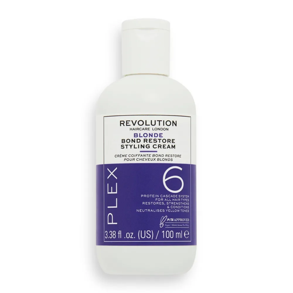 Revolution Beauty Revolution Haircare Blonde Plex 6 Bond Restore Styling Cream 100ml^ Styling & Treatments