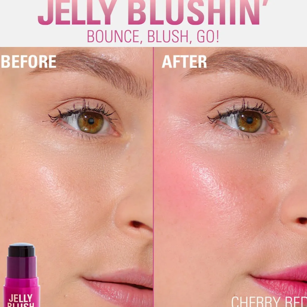 Revolution Beauty Revolution Jelly Blush Stick Lip and Cheek Stain Cherry Red^ Lip Stains & Lip Tints|Blush