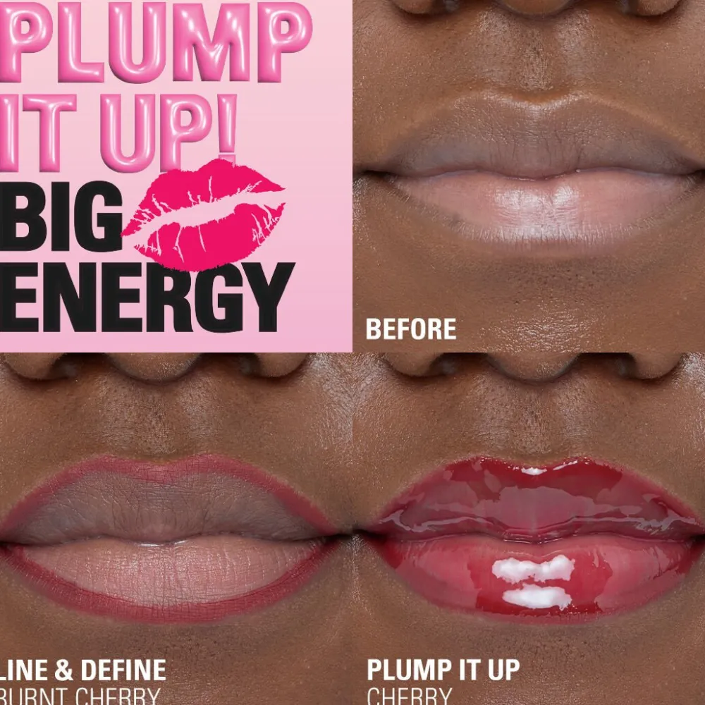 Revolution Beauty Revolution Pout Bomb Plumping Lip Liner Burnt Cherry Red^ Lip Liner