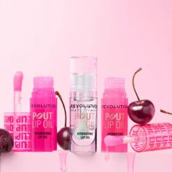 Revolution Beauty Revolution Pout Lip Oil Lychee Clear^ Lip Oil