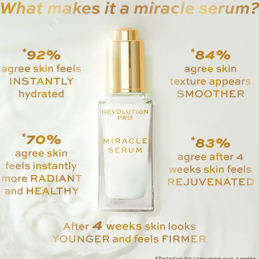 Revolution Beauty Revolution Pro Miracle Serum 30ml^ Peptides|Vitamin C