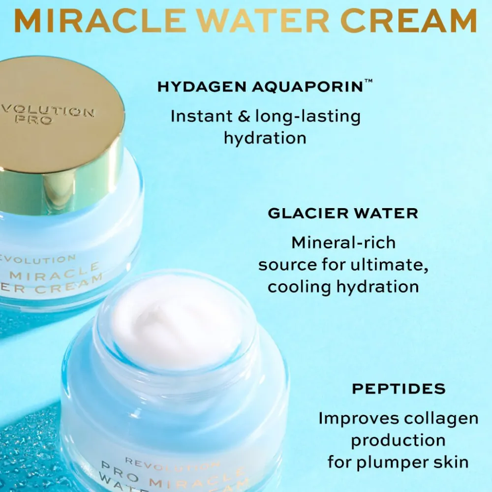 Revolution Beauty Revolution Pro Miracle Water Cream^ Peptides|Vitamin C