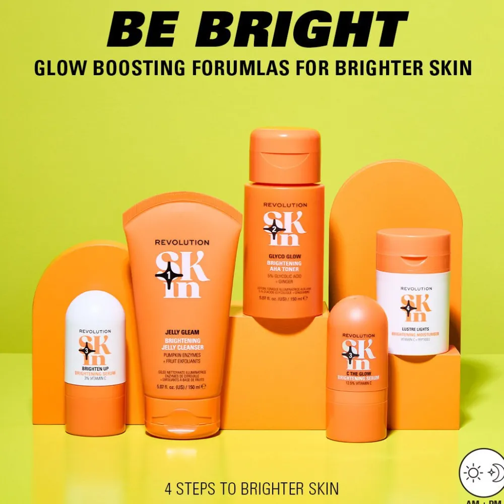 Revolution Beauty Revolution Skin C The Glow 12.5% Vitamin C Brightening Serum 30ml^ Vitamin C|Dark Spots & Hyperpigmentation