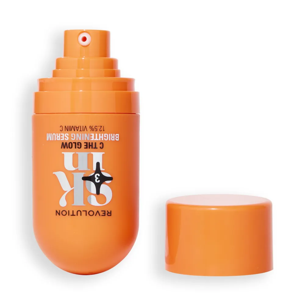 Revolution Beauty Revolution Skin C The Glow 12.5% Vitamin C Brightening Serum 30ml^ Vitamin C|Dark Spots & Hyperpigmentation