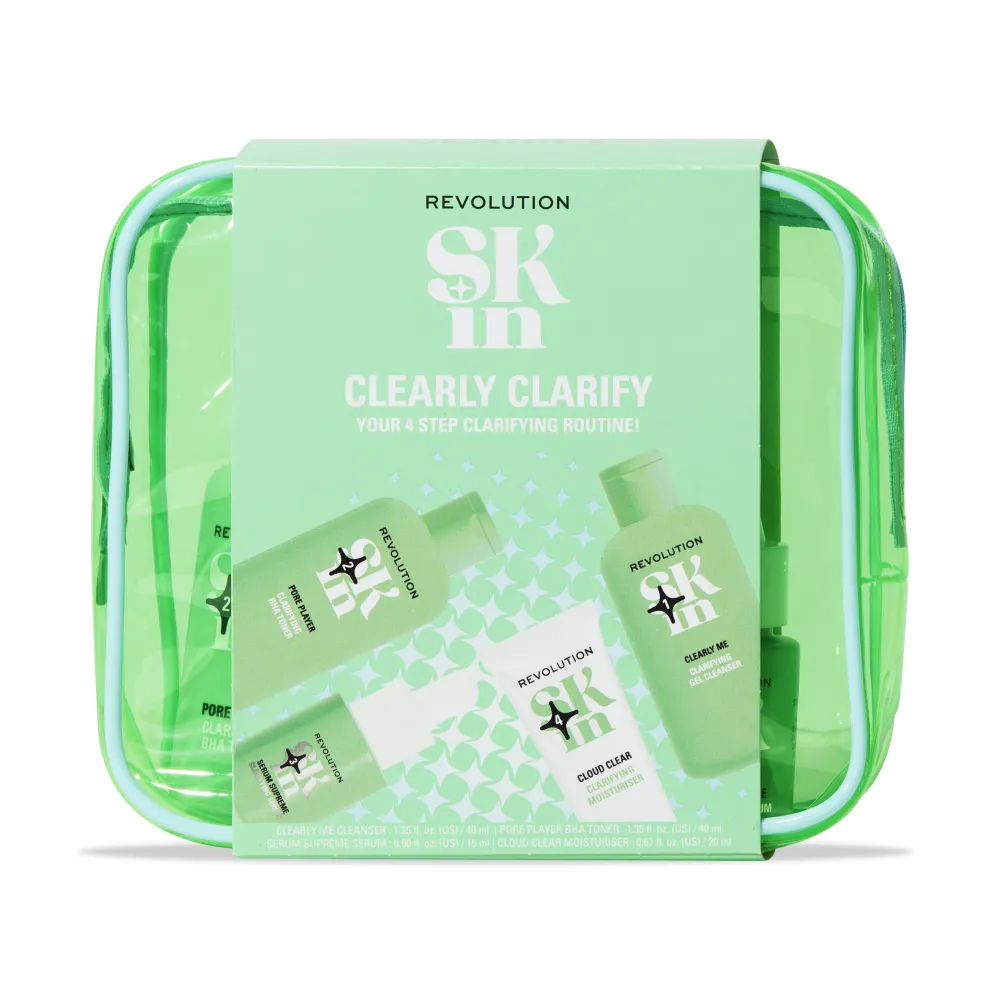 Revolution Beauty Revolution Skin Clearly Clarify 4 Step Starter Kit Minis^ Salicylic Acid|Niacinamide