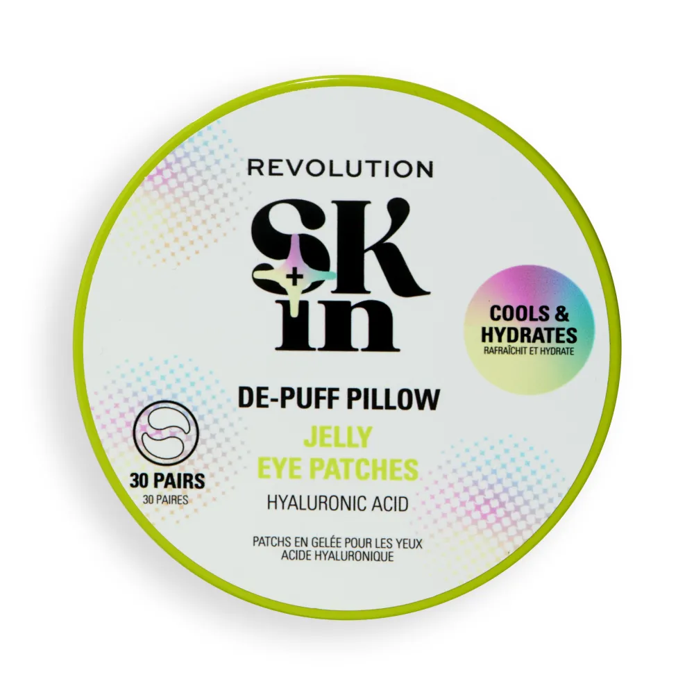 Revolution Beauty Revolution Skin De-Puff Pillow Hyaluronic Acid Jelly Eye Patches 30 Pairs^ Hyaluronic Acid|Dark Circles
