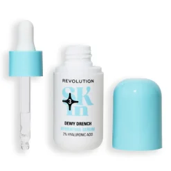 Revolution Beauty Revolution Skin Dewy Drench 2% Hyaluronic Acid Hydrating Serum 30ml^ Hyaluronic Acid|Redness & Rosacea