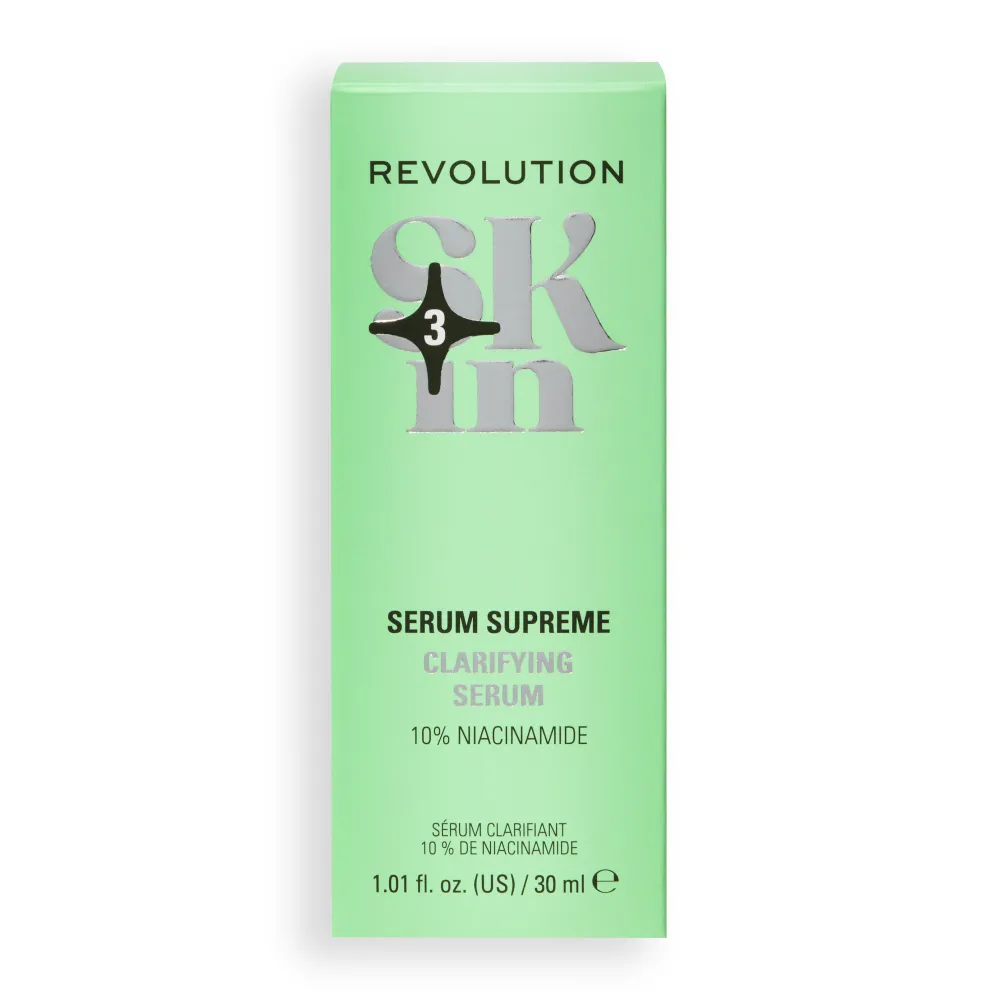 Revolution Beauty Revolution Skin Serum Supreme 10% Niacinamide Serum Clarifying Serum 30ml^ Niacinamide|Dark Spots & Hyperpigmentation