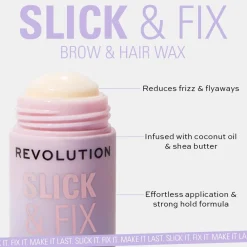 Revolution Beauty Revolution Slick & Fix Brow & Hair Stick^ Styling & Treatments|Brow Soap